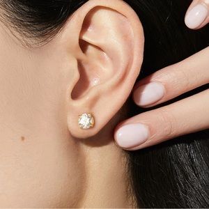 ✨NEW✨Certified Moissanite Diamond 1ct. t.w. Solitaire Round Stud Earrings